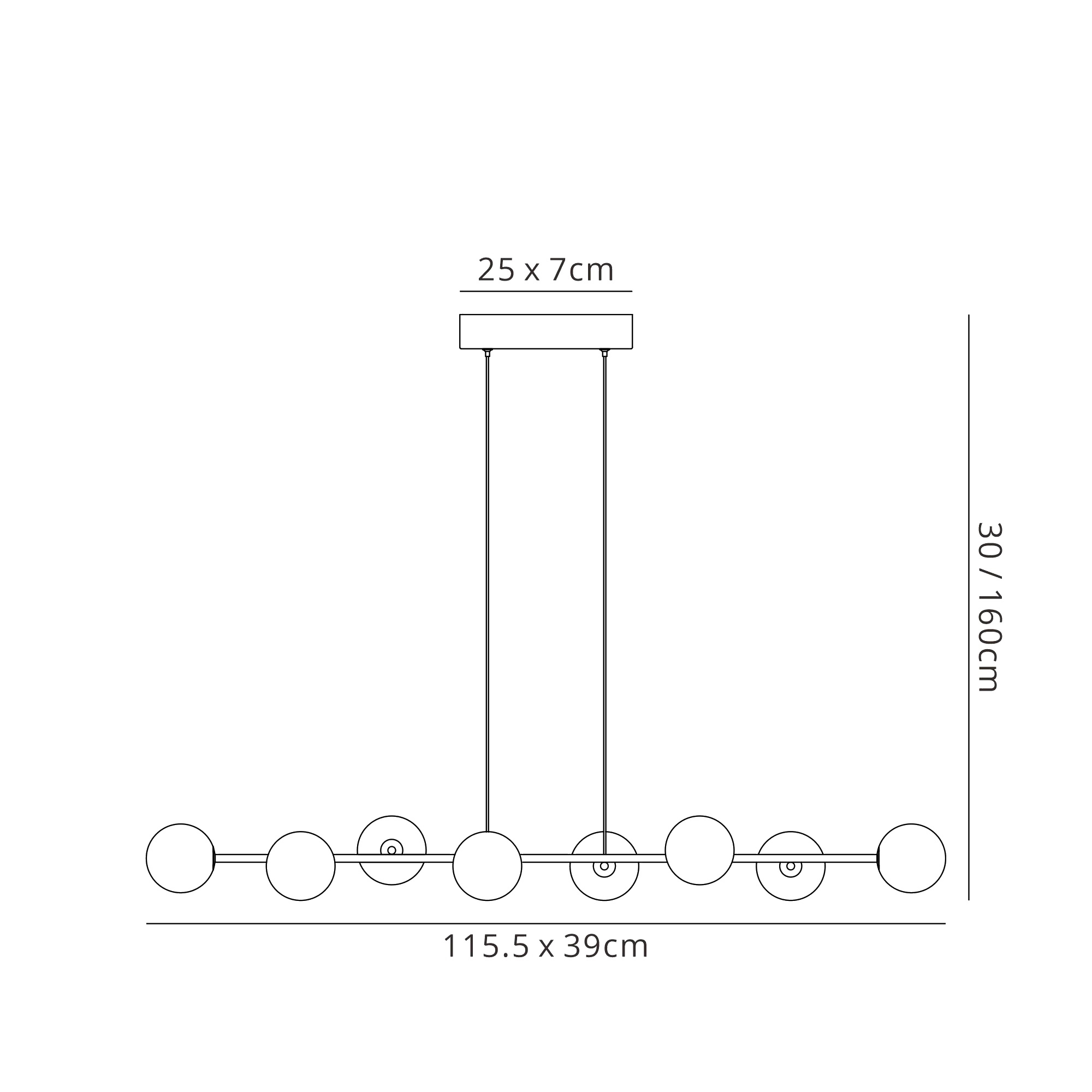 Cellar 4000K Ceiling Lights Mantra Linear Fittings